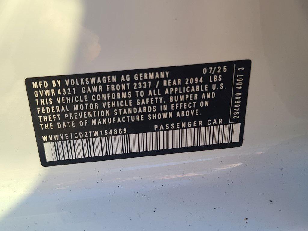 new 2026 Volkswagen Golf GTI car, priced at $43,402