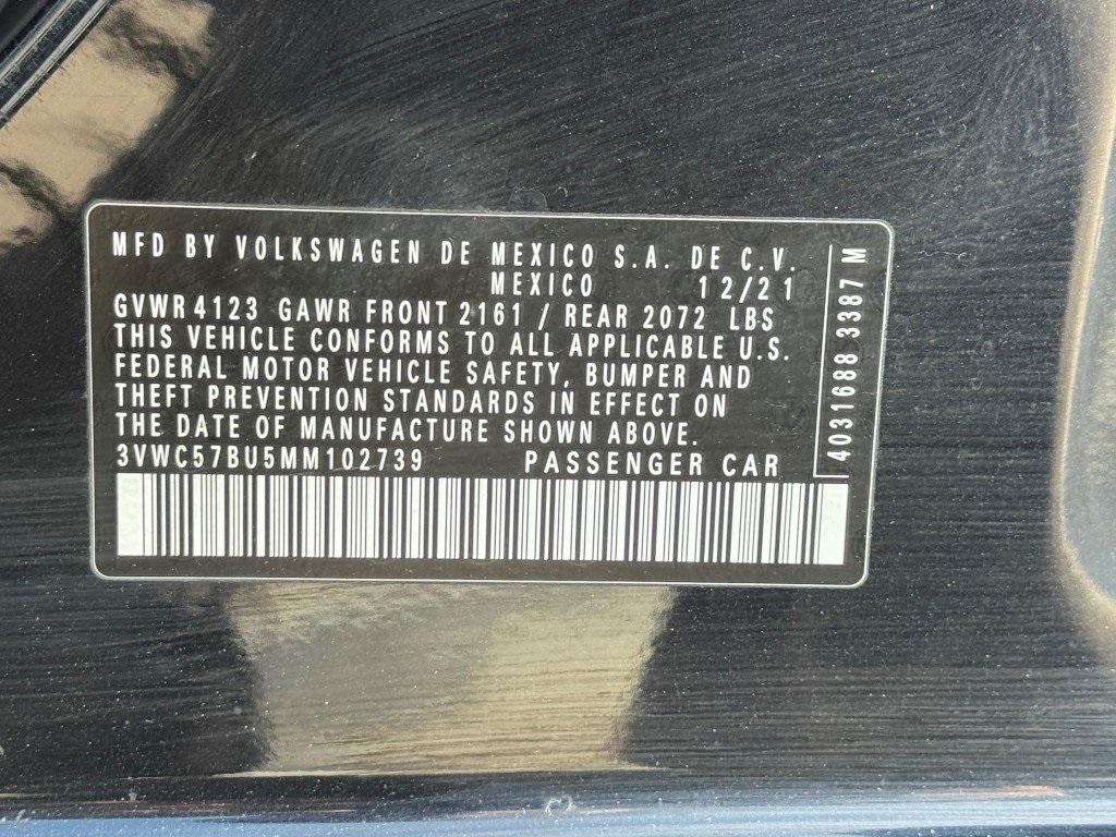 used 2021 Volkswagen Jetta car, priced at $11,500