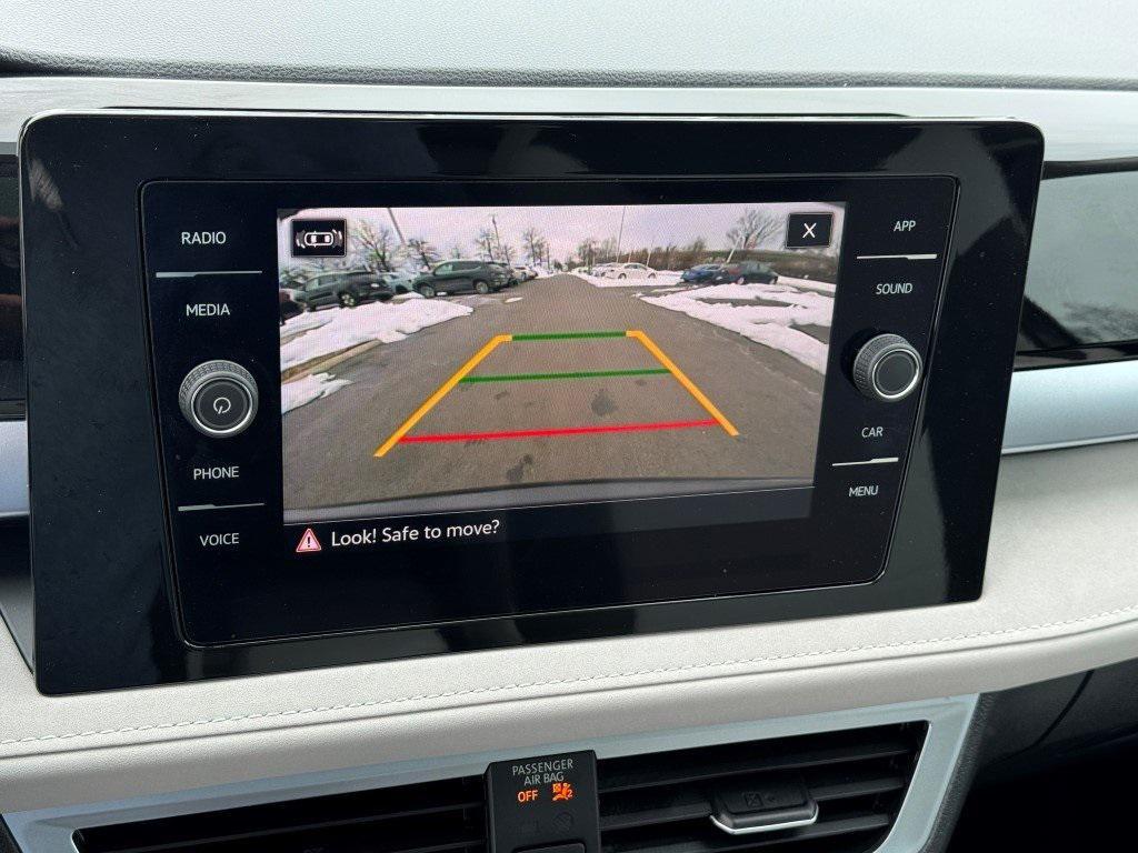 used 2025 Volkswagen Taos car, priced at $23,399