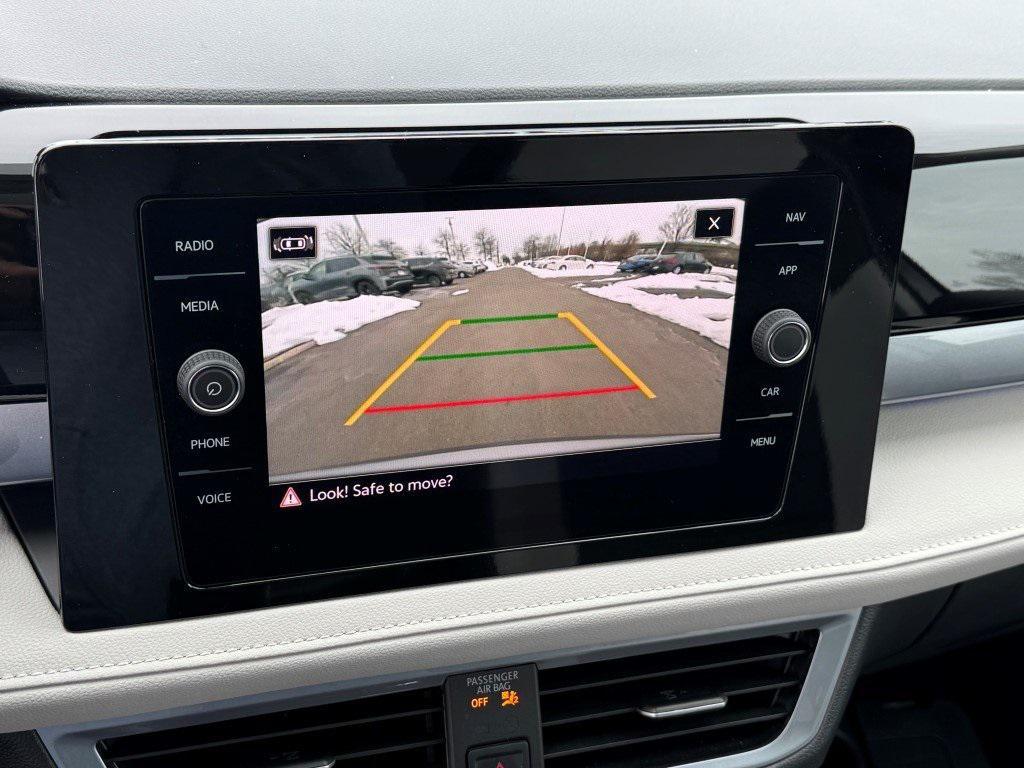 used 2025 Volkswagen Taos car, priced at $27,295