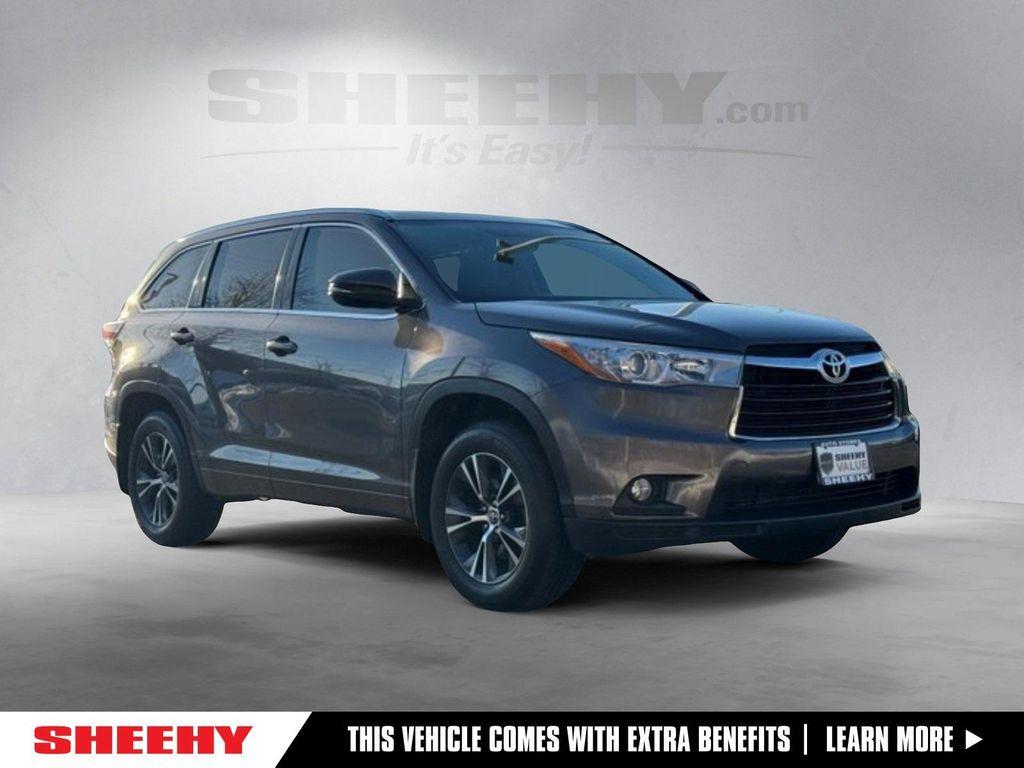 used 2016 Toyota Highlander car, priced at $18,500