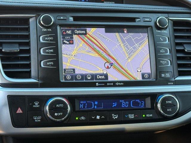 used 2016 Toyota Highlander car, priced at $18,500