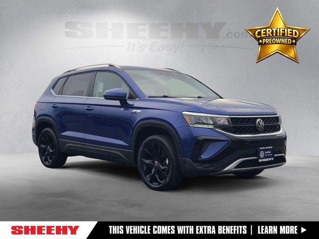 used 2023 Volkswagen Taos car, priced at $17,750