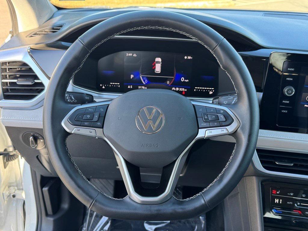 used 2025 Volkswagen Taos car, priced at $23,000