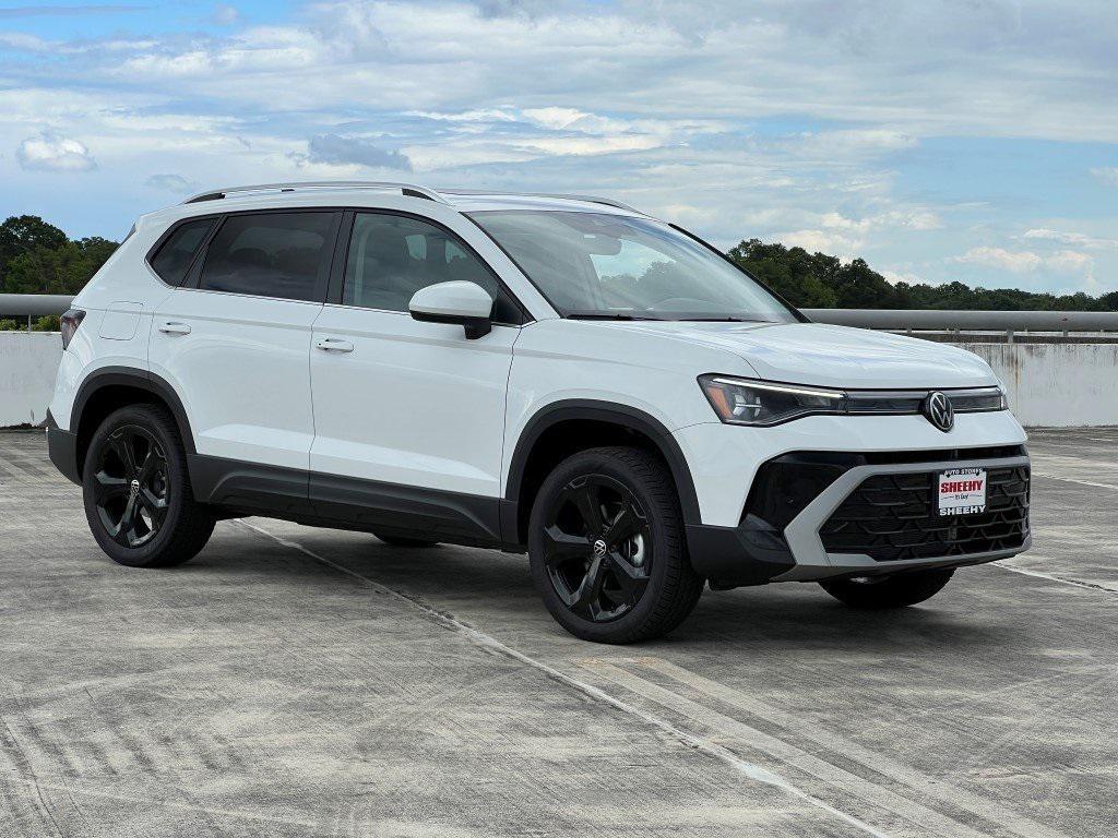 new 2025 Volkswagen Taos car, priced at $30,924