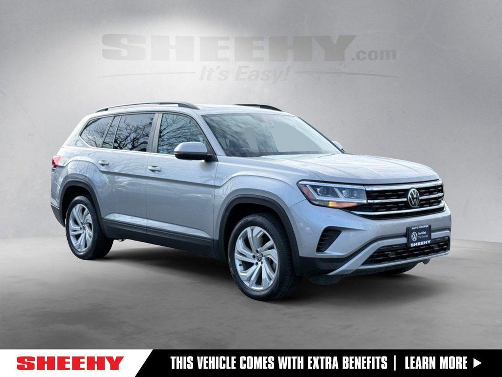 used 2021 Volkswagen Atlas car, priced at $26,800