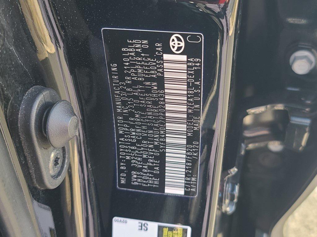 used 2023 Toyota Corolla car, priced at $15,000