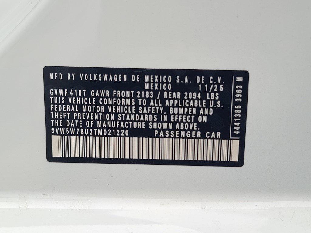 new 2026 Volkswagen Jetta car, priced at $23,996