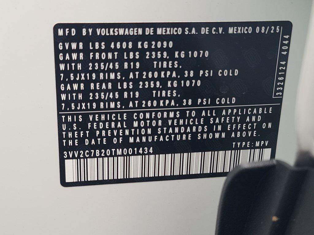 new 2026 Volkswagen Taos car, priced at $33,123