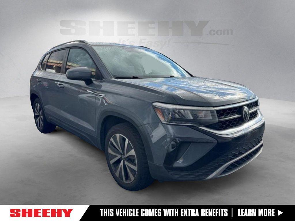 used 2022 Volkswagen Taos car, priced at $14,700