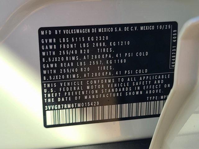 new 2026 Volkswagen Tiguan car, priced at $38,417