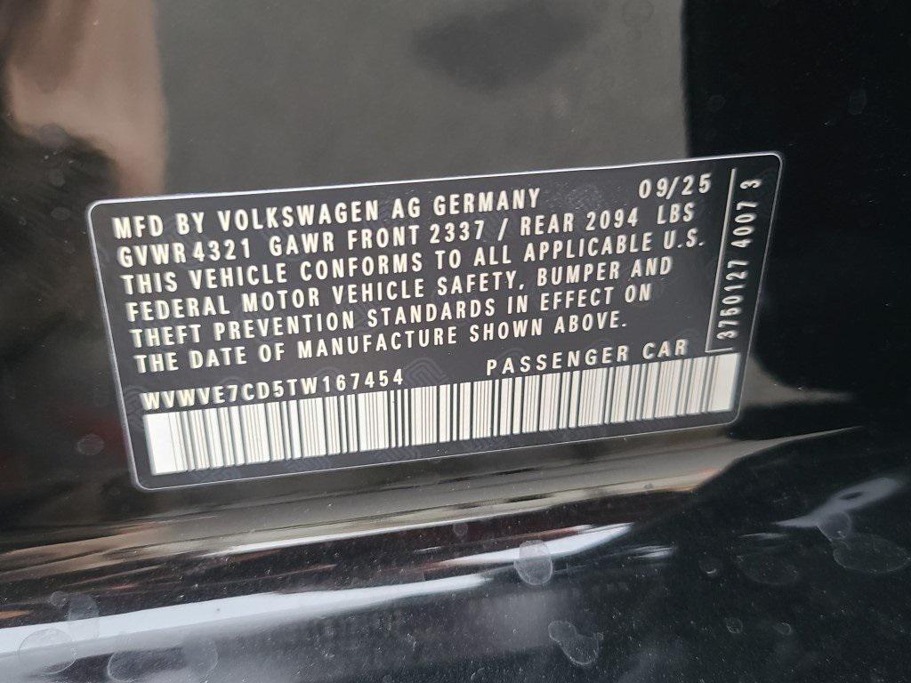 new 2026 Volkswagen Golf GTI car, priced at $42,965