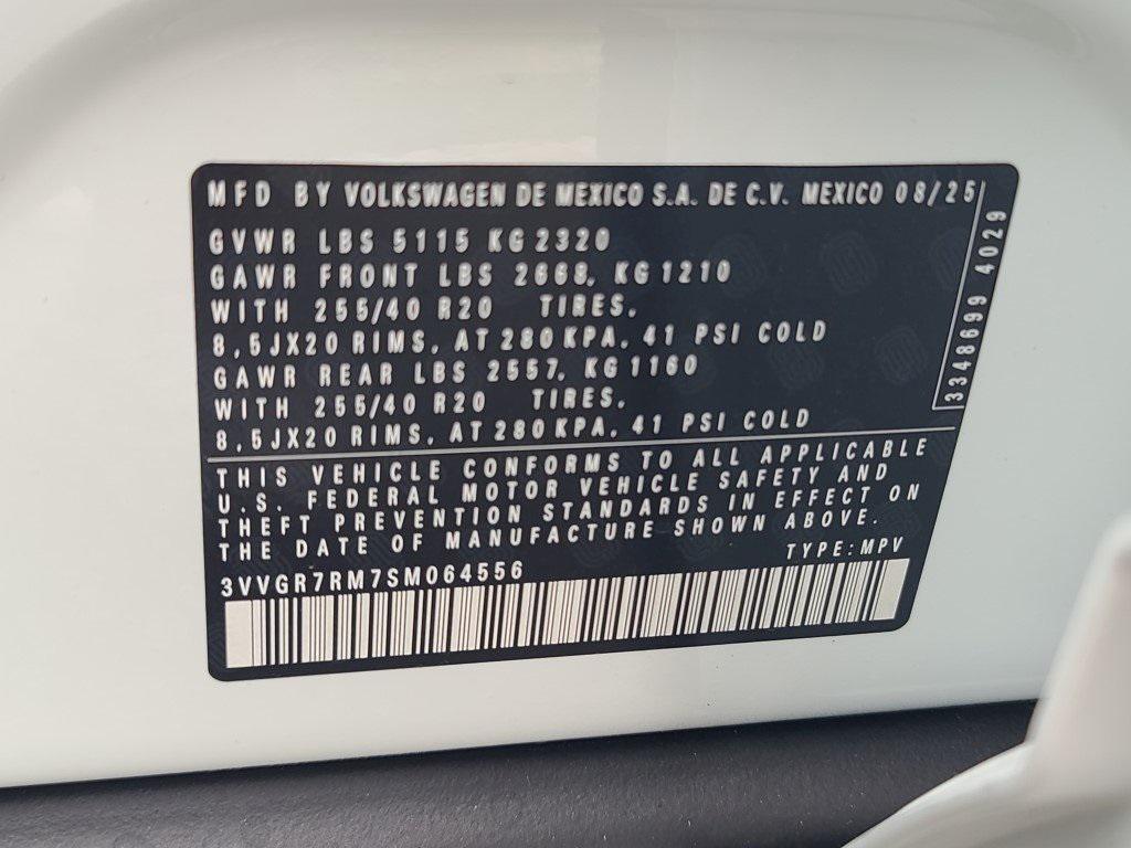 new 2025 Volkswagen Tiguan car, priced at $35,015