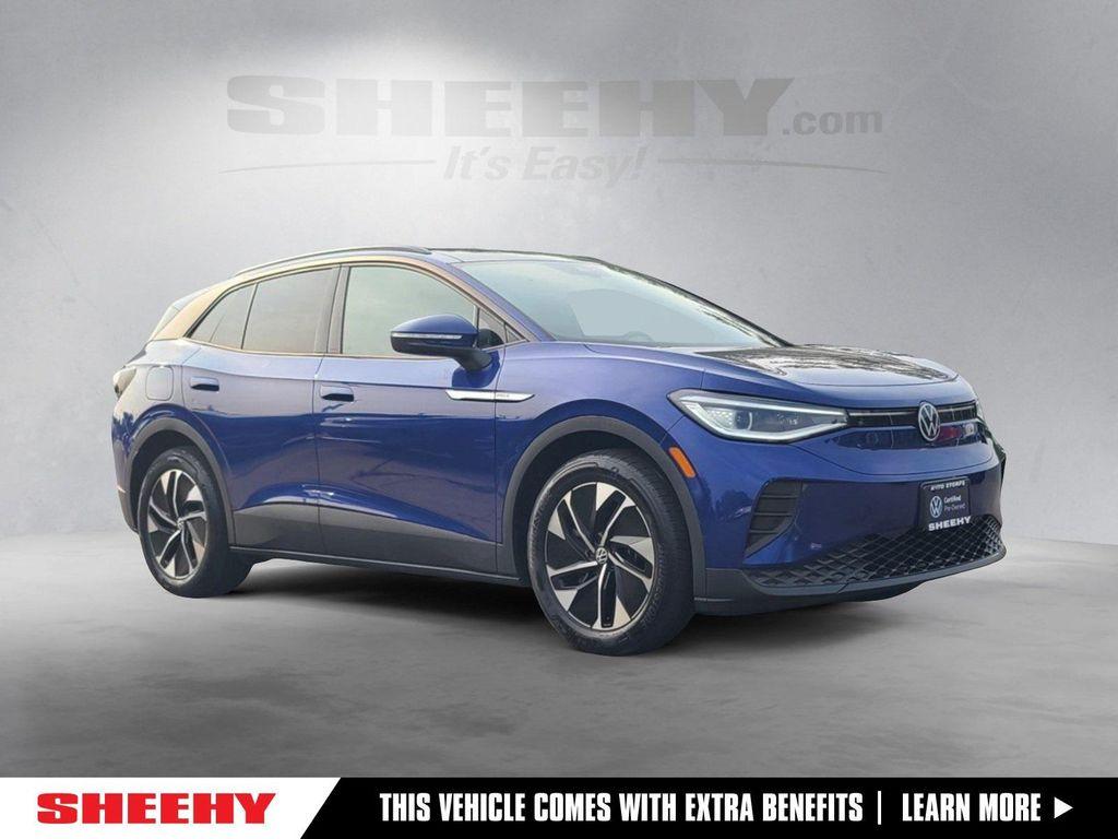 used 2022 Volkswagen ID.4 car, priced at $19,000