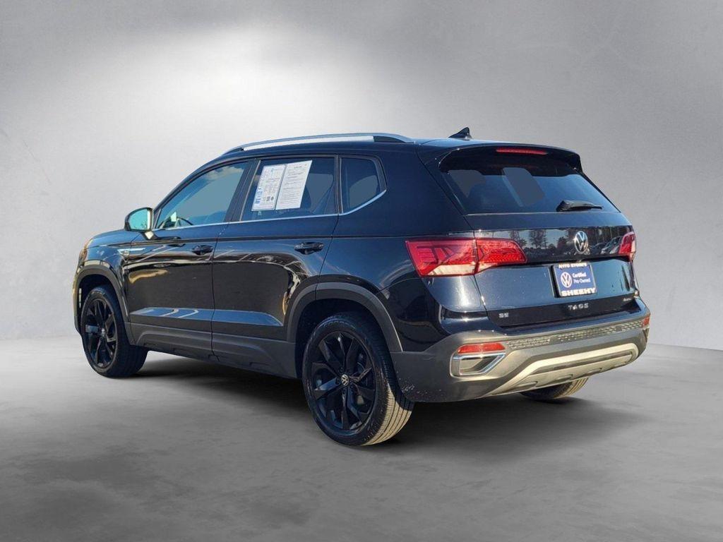 used 2023 Volkswagen Taos car, priced at $17,995