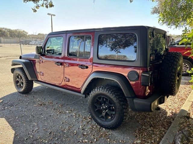 used 2021 Jeep Wrangler Unlimited car, priced at $26,154