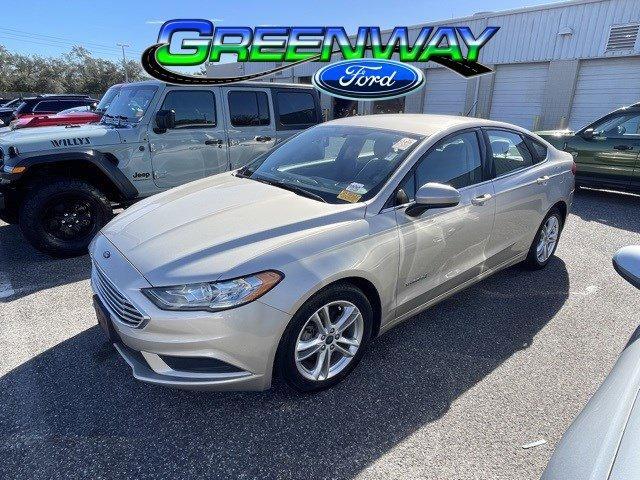 used 2018 Ford Fusion Hybrid car, priced at $17,299