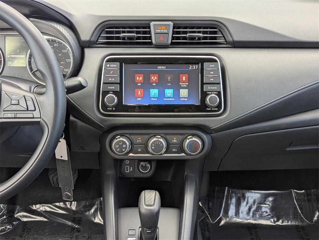 new 2025 Nissan Versa car, priced at $18,037