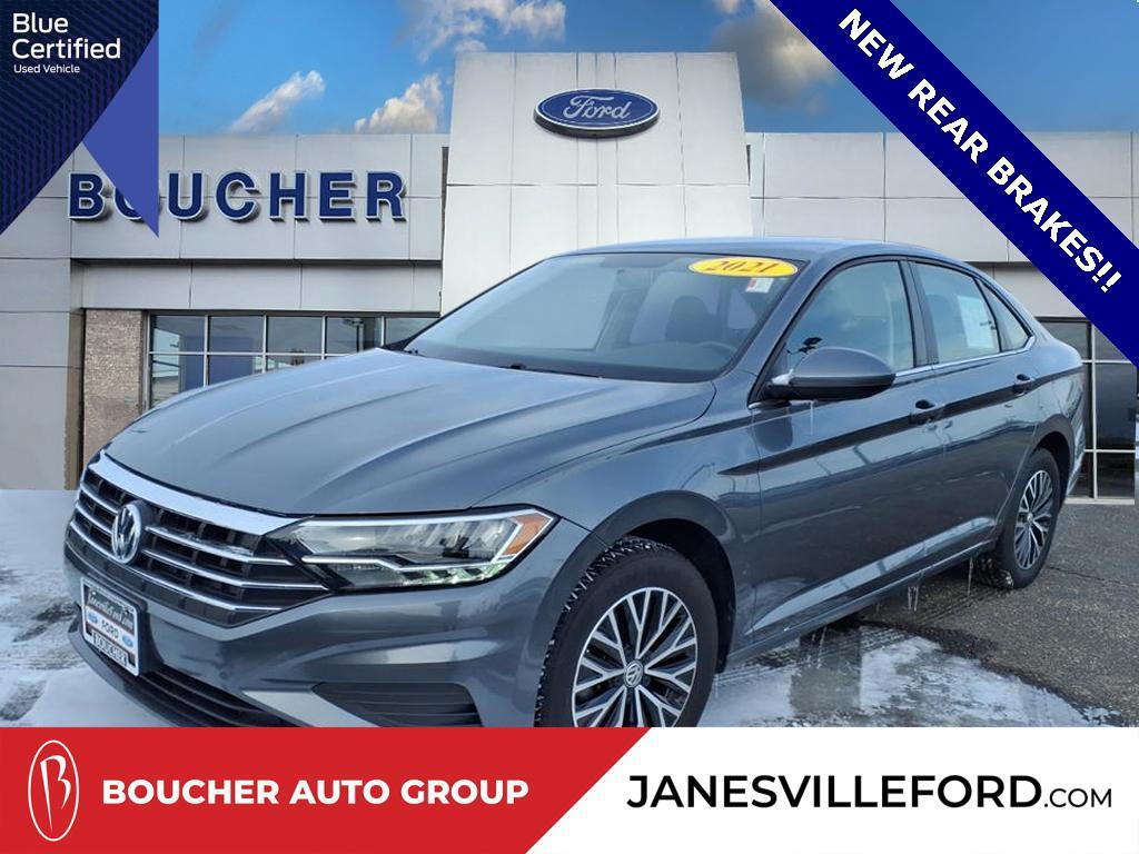 used 2021 Volkswagen Jetta car, priced at $15,706