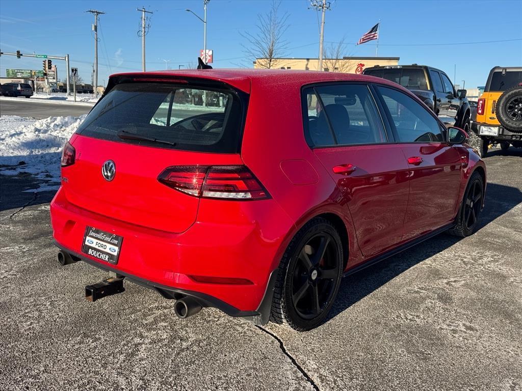 used 2018 Volkswagen Golf GTI car, priced at $18,906