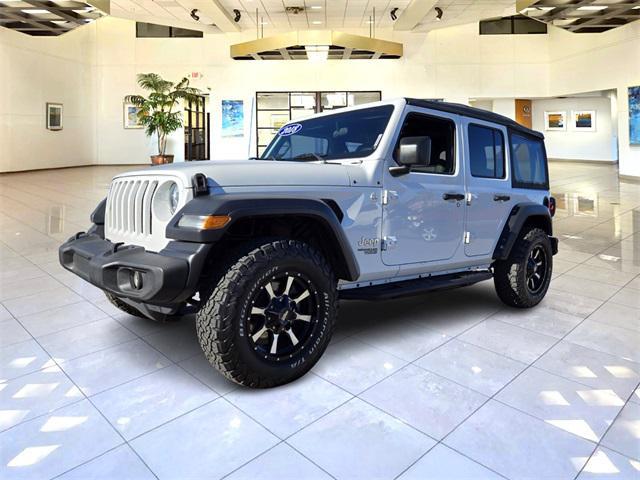 used 2018 Jeep Wrangler Unlimited car, priced at $22,595