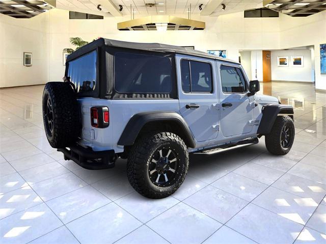 used 2018 Jeep Wrangler Unlimited car, priced at $22,595