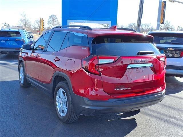 used 2024 GMC Terrain car, priced at $25,611