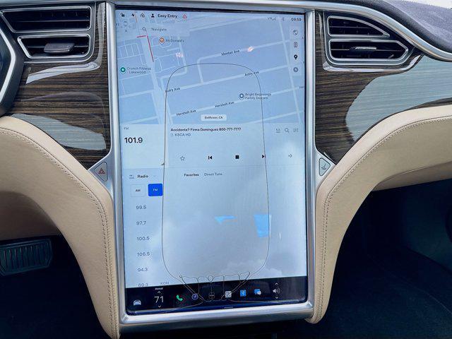 used 2015 Tesla Model S car, priced at $13,599