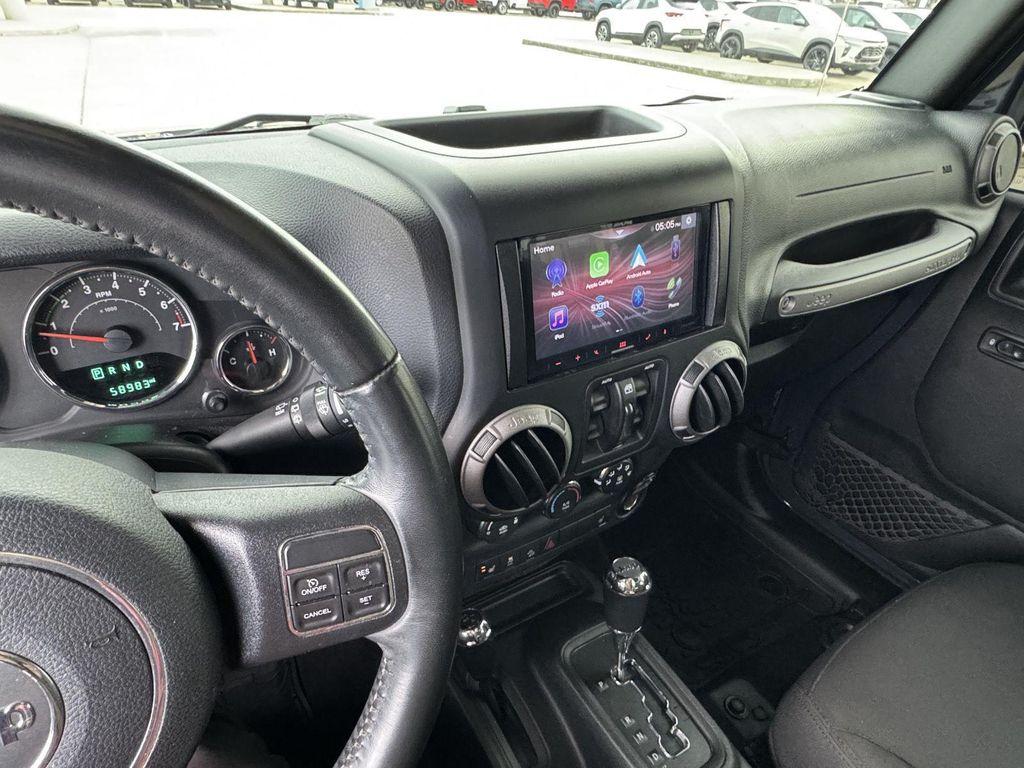 used 2017 Jeep Wrangler Unlimited car, priced at $19,750