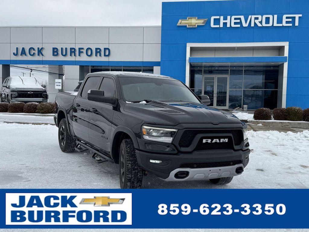 used 2019 Ram 1500 car, priced at $27,500