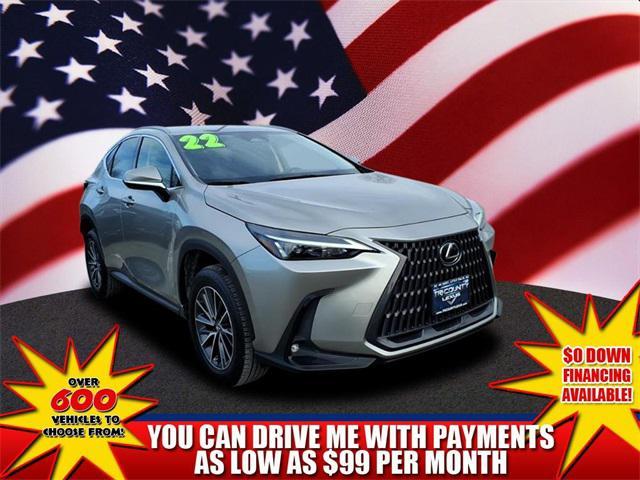 used 2022 Lexus NX 250 car, priced at $33,587