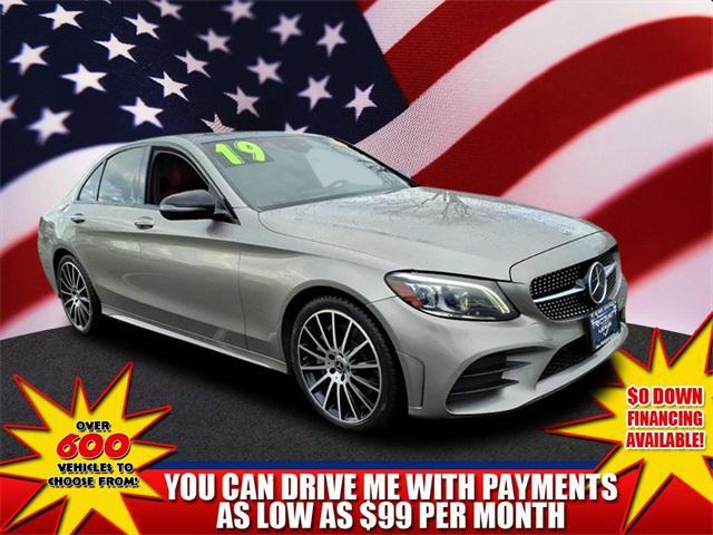 used 2019 Mercedes-Benz C-Class car, priced at $14,103