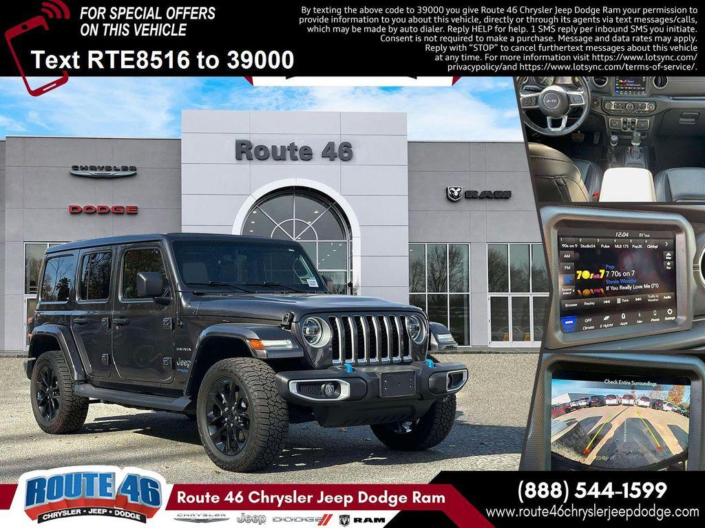 used 2022 Jeep Wrangler Unlimited 4xe car, priced at $29,991