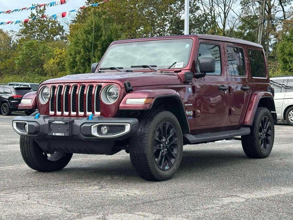 used 2022 Jeep Wrangler Unlimited 4xe car, priced at $29,991