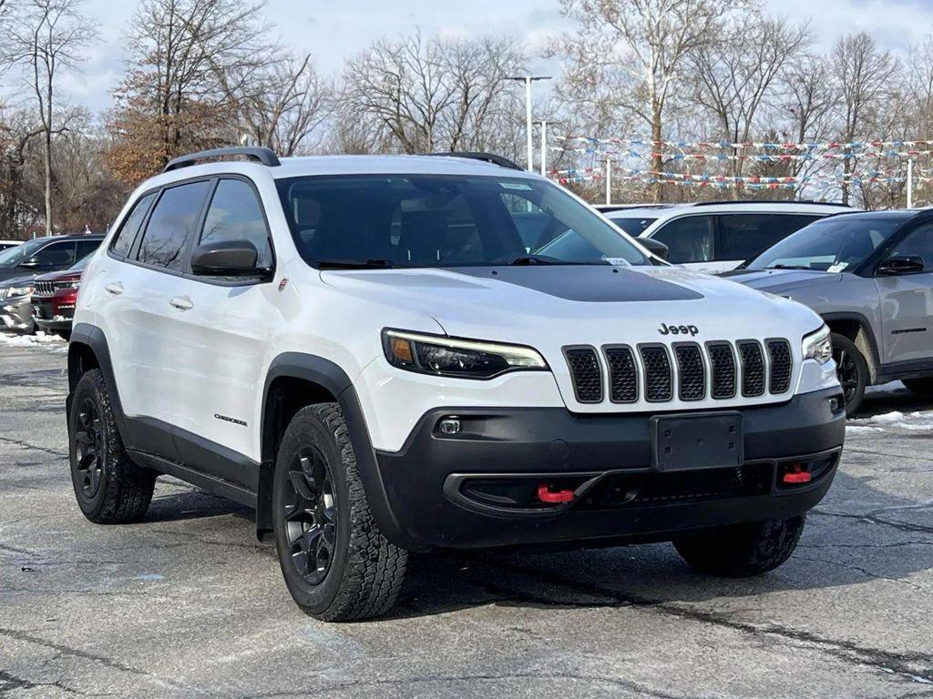used 2021 Jeep Cherokee car, priced at $21,991