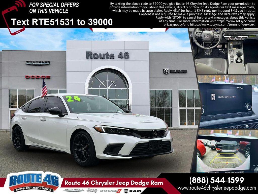 used 2024 Honda Civic car, priced at $22,791