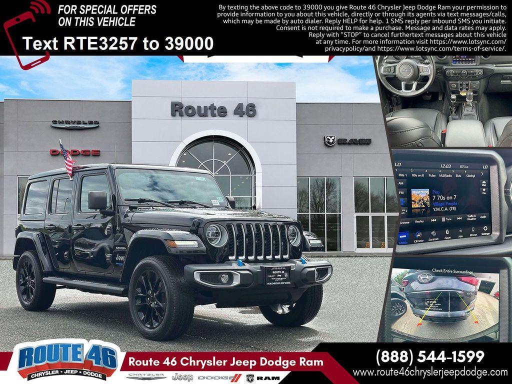 used 2022 Jeep Wrangler Unlimited 4xe car, priced at $25,991