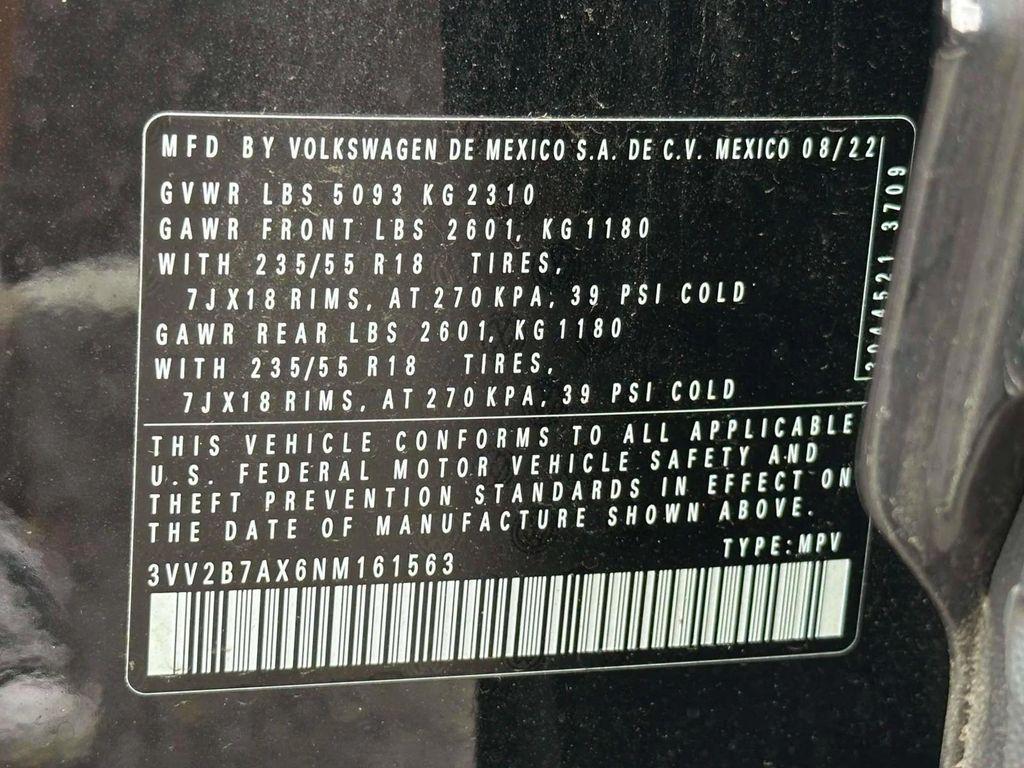 used 2022 Volkswagen Tiguan car, priced at $18,991