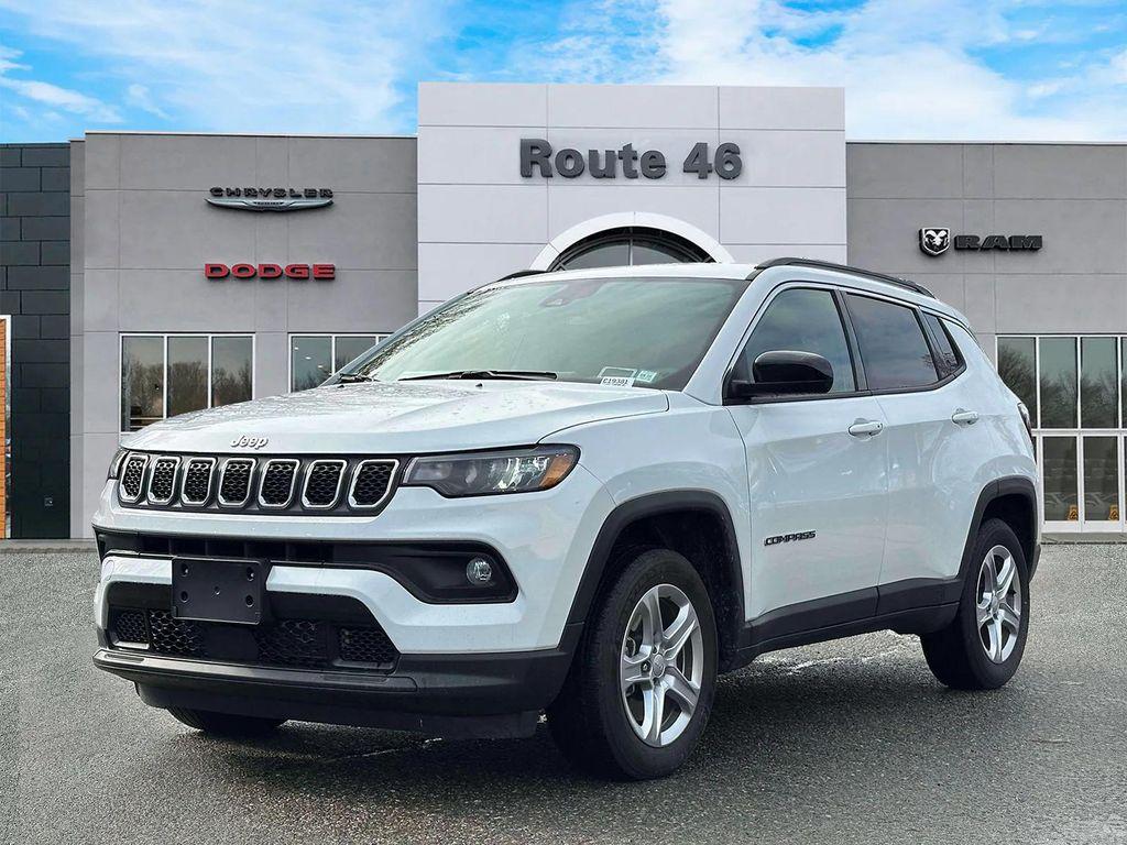 used 2023 Jeep Compass car, priced at $20,991
