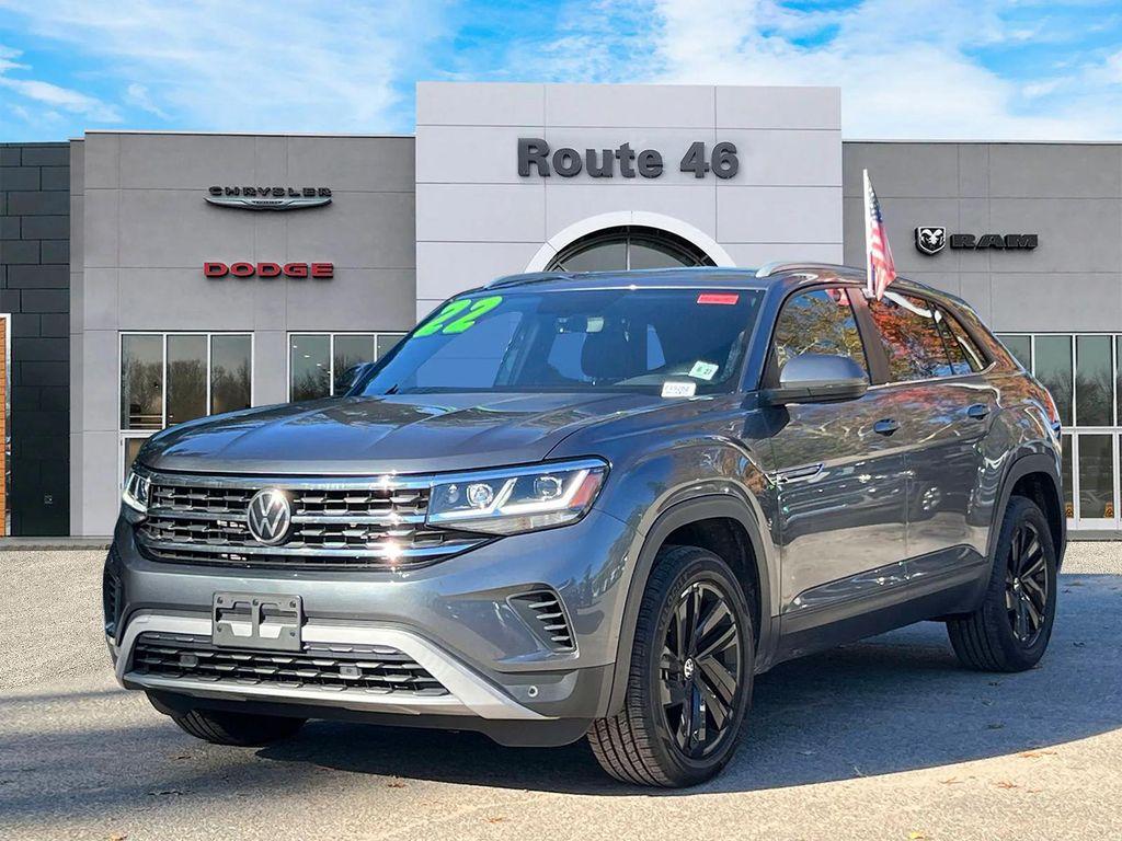 used 2022 Volkswagen Atlas Cross Sport car, priced at $22,991