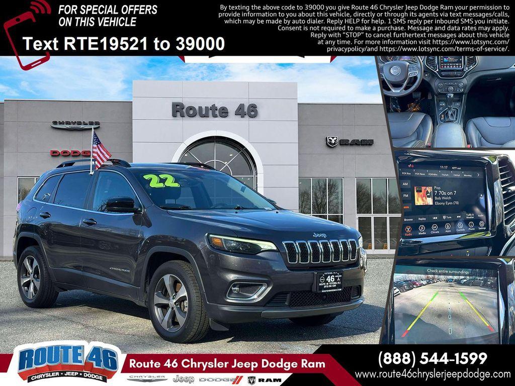 used 2022 Jeep Cherokee car, priced at $21,991