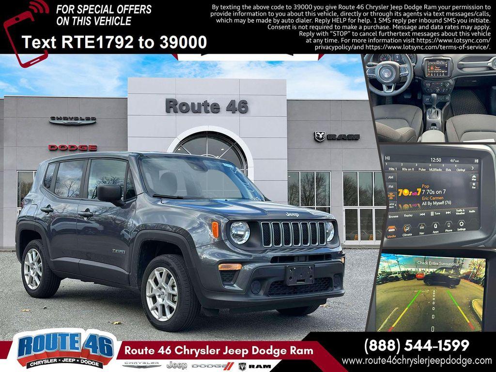 used 2023 Jeep Renegade car, priced at $15,991