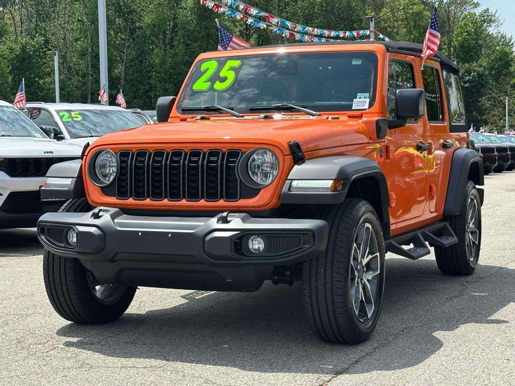 used 2025 Jeep Wrangler 4xe car, priced at $33,990