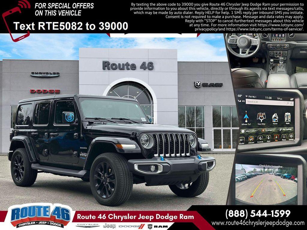 used 2022 Jeep Wrangler Unlimited 4xe car, priced at $26,991