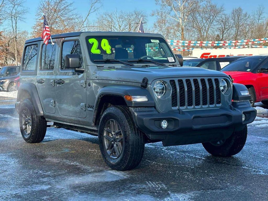 used 2024 Jeep Wrangler car, priced at $33,691