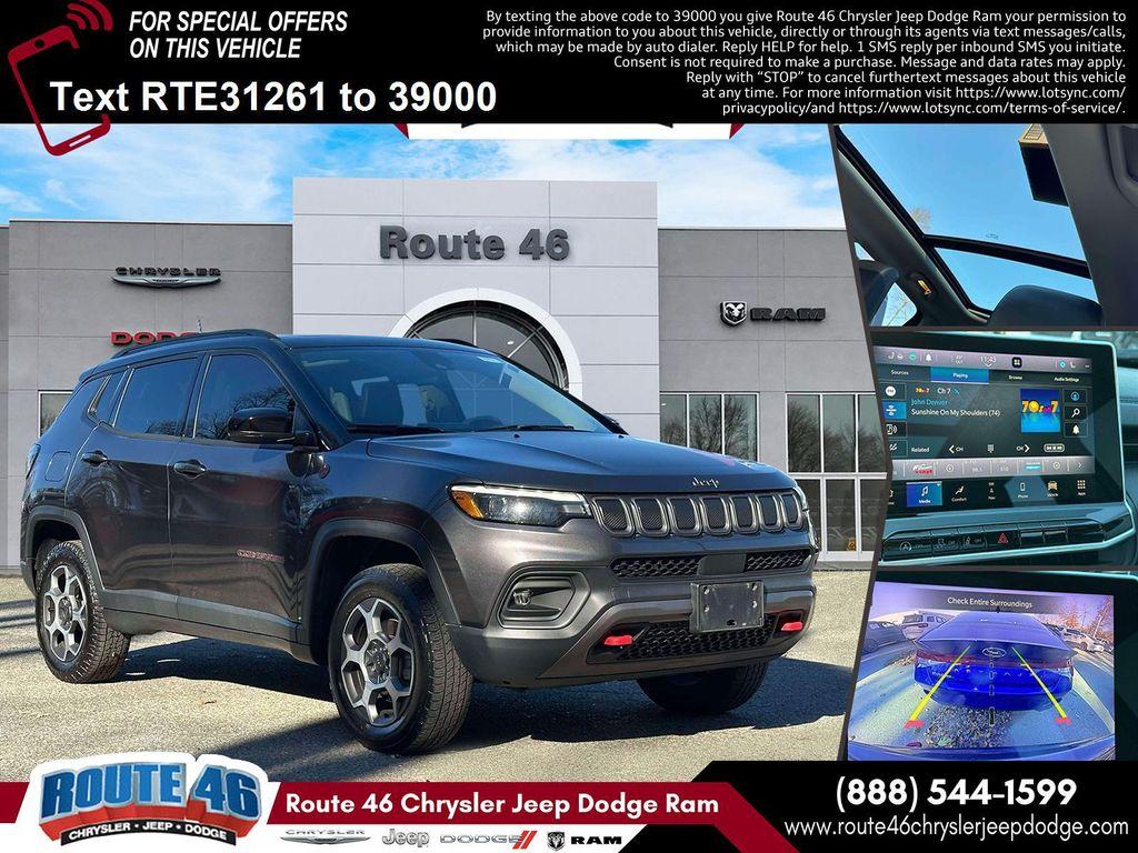 used 2022 Jeep Compass car, priced at $20,691