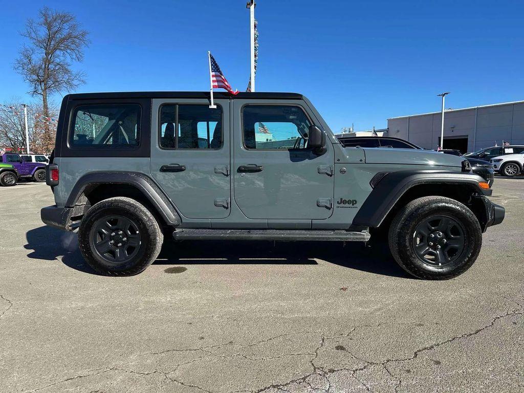 used 2024 Jeep Wrangler car, priced at $29,391