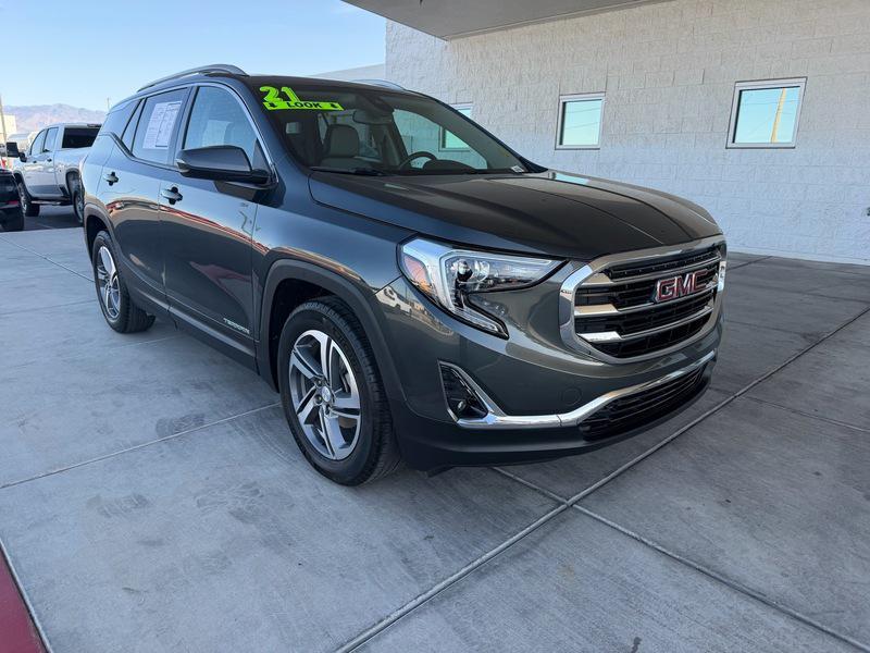 used 2021 GMC Terrain car, priced at $21,310