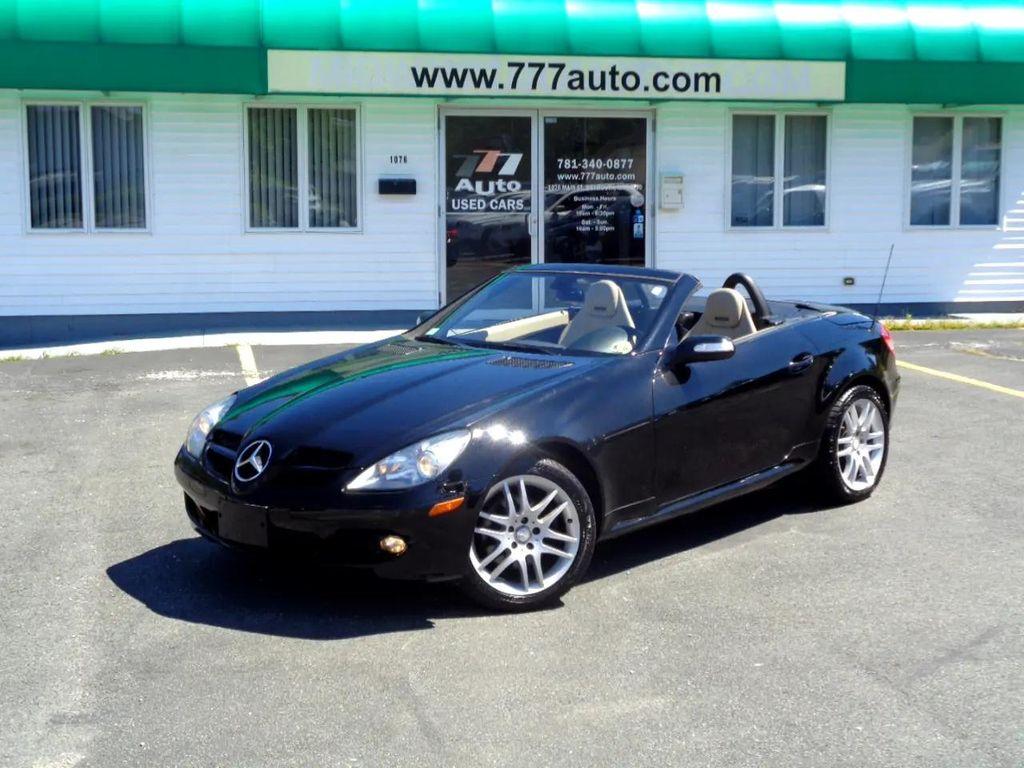 used 2008 Mercedes-Benz SLK-Class car, priced at $12,995