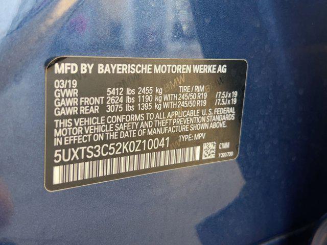 used 2019 BMW X3 car, priced at $26,498